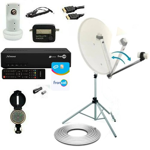 Pack satellite camping fransat - satellite,