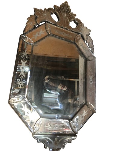 Glace miroir venitien 97x55cm