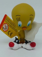 ANCIENNE FIGURINE PVC PLASTIQUE TITI ET GROS MINET* TITI CHAUSSONS