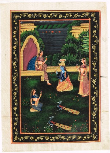 Religieux peinture radha - peinture,