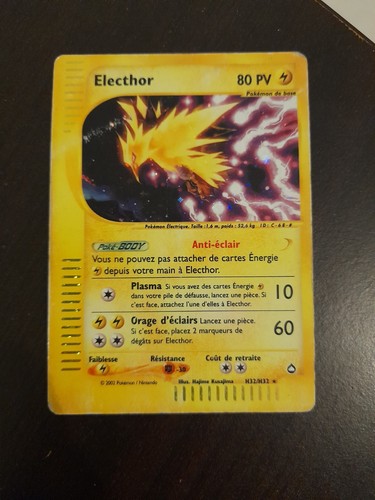 Carte pokémon electhor - ,