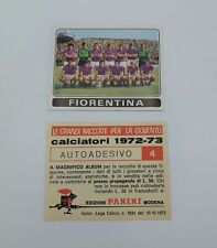 Joueurs Panini 1972 1973