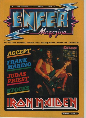 Enfer magazine iron - magazine,