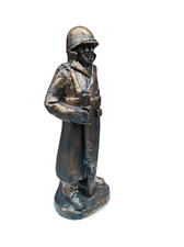 Soldat Américain WW2 en tenue d'hiver ( Hauteur : 25 cm )📌5a.