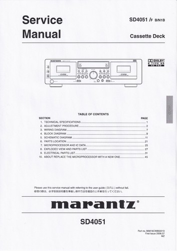 Manuel service pour - de,