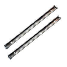 2 Glissières de rail + butées Lave-vaisselle - 91800137  - Candy Hoover