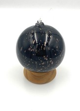 Boule De Noël Verre Noir