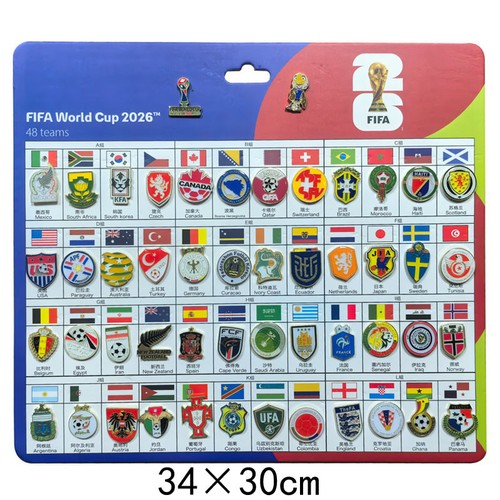 Ensemble d insignes - ⚽, d'insignes