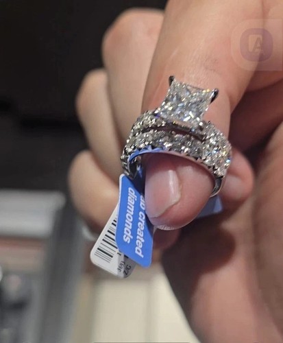 Bague sertie diamants - sertie, de