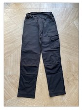 Vintage Pantalon T Medium Travail French Workwear Working Veste Moleskine Bleu