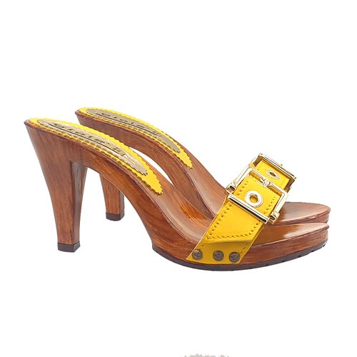 Mule avec bande jaune - mule,