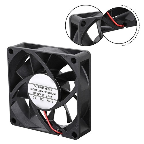 2pcs volts 70x70x20mm - 2pcs,