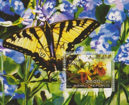 Timbres sur les fleurs - timbres,