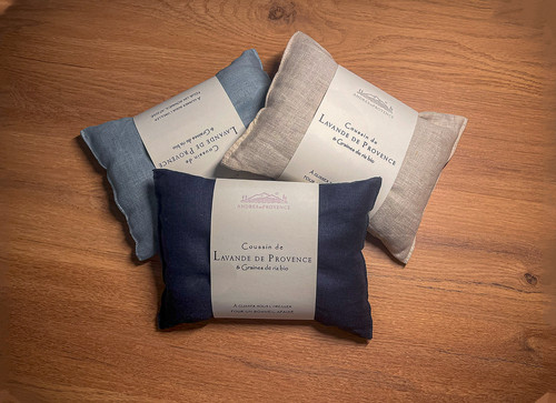 Coussin lin la lavande - lin,