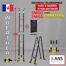 Escabeau télescopique