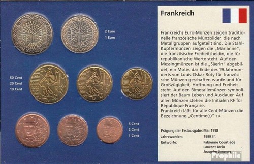 France 2000 série monnaies - 2000, de