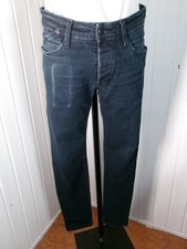 Pantalon jean homme délavé stretch Le Temps des Cerises 700/11 ajusté w29 38