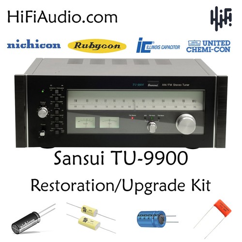 Sansui 9900 tuner rebuild - sansui,