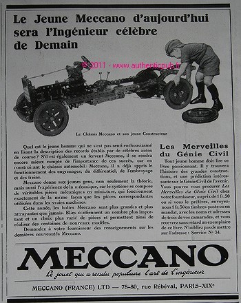 Publicite originale 1928 - publicite,