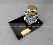 Encrier Montblanc laiton et