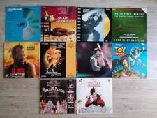 laserdisc lot 10 film toy story 101 dalmatiens johnny hallyday peter gabriel