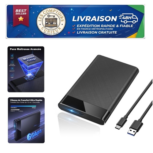 Boîtier disque dur usb c - dur,