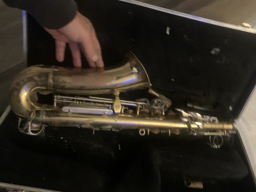 Used saxophone case - saxophone,