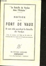 Notice sur le Fort de Vaux et
