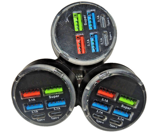 Lot chargeurs voiture - lot,