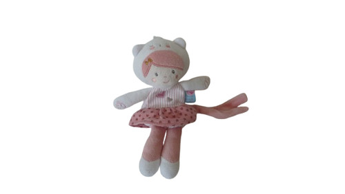 Doudou poupée attache - , tétine