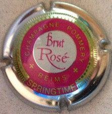 Capsule de champagne POMMERY (93. brut rosé springtime)