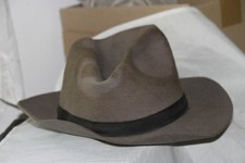 VEZZANI MG Chapeau borsalino feutre vintage homme rare qualité italienne Hat 50s