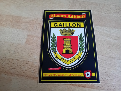 Carte postale blasons - carte, postale,