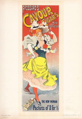 Affiche art nouveau - affiche, frossard's