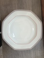 6 Assiettes Plates PORCELAINE