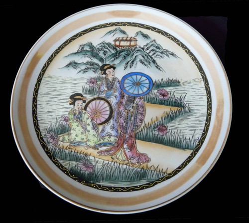 Assiette japonaise décorative - assiette,