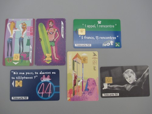 Télécartes unités - 6,