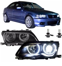 2 feux phare avant angel eyes