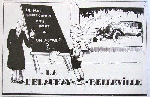 Publicité presse 1925 voiture - presse,
