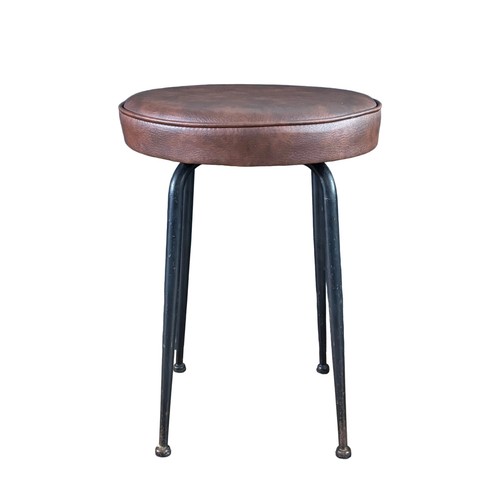 Tabouret vintage simili - en,