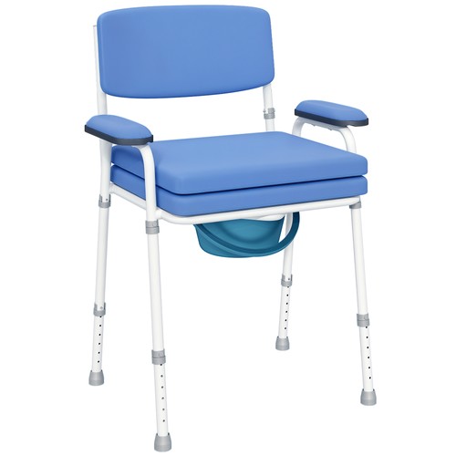 Homcom chaise percée toilette - homcom,