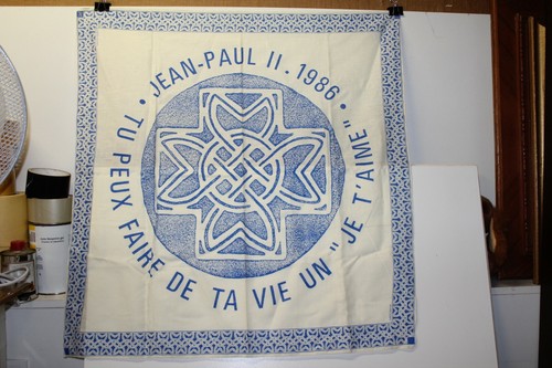 Foulard tissu jean - jean-paul, ii