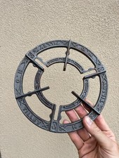 Plaque supérieure en fonte