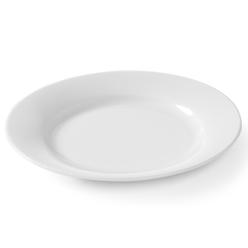 Assiette porcelaine blanche - assiette,