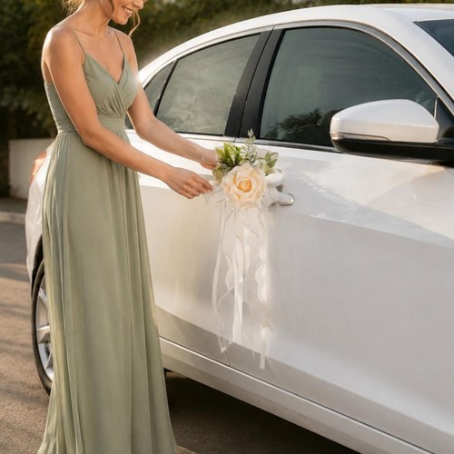 Décoration voiture mariage - décoration,