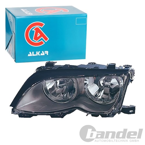 Alkar phare noir droit - h7/h7,