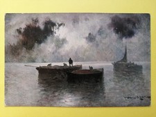 cpa Illustration Aquarelle