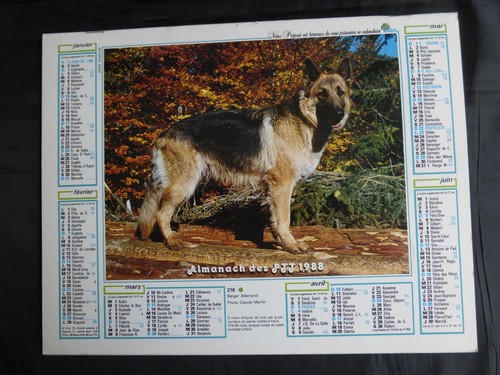 Almanach des postes - almanach,