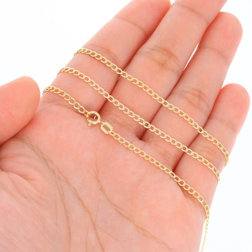 14k jaune 2mm gourmette - or,