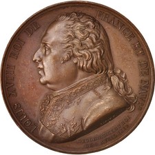 France, Medal, Louis XVIII et